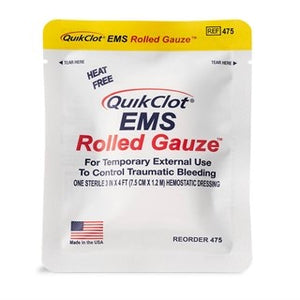 QuikClot EMS Rolled Gauze